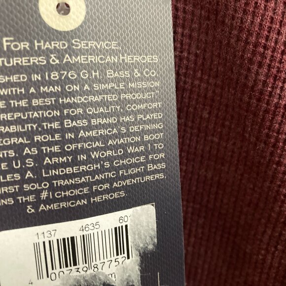 BASS SHERPA LINED JACKET MEN L HUNTING HIKING CHORES NWT $90 - Picture 4 of 9